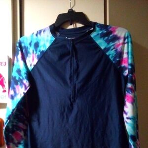 Colorful Tie-Dye Long Sleeve Shirt , By Free Country